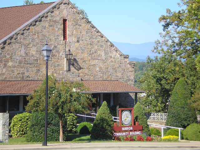Marion Community Building - Established 1937